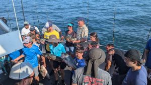 deep sea fishing party boat